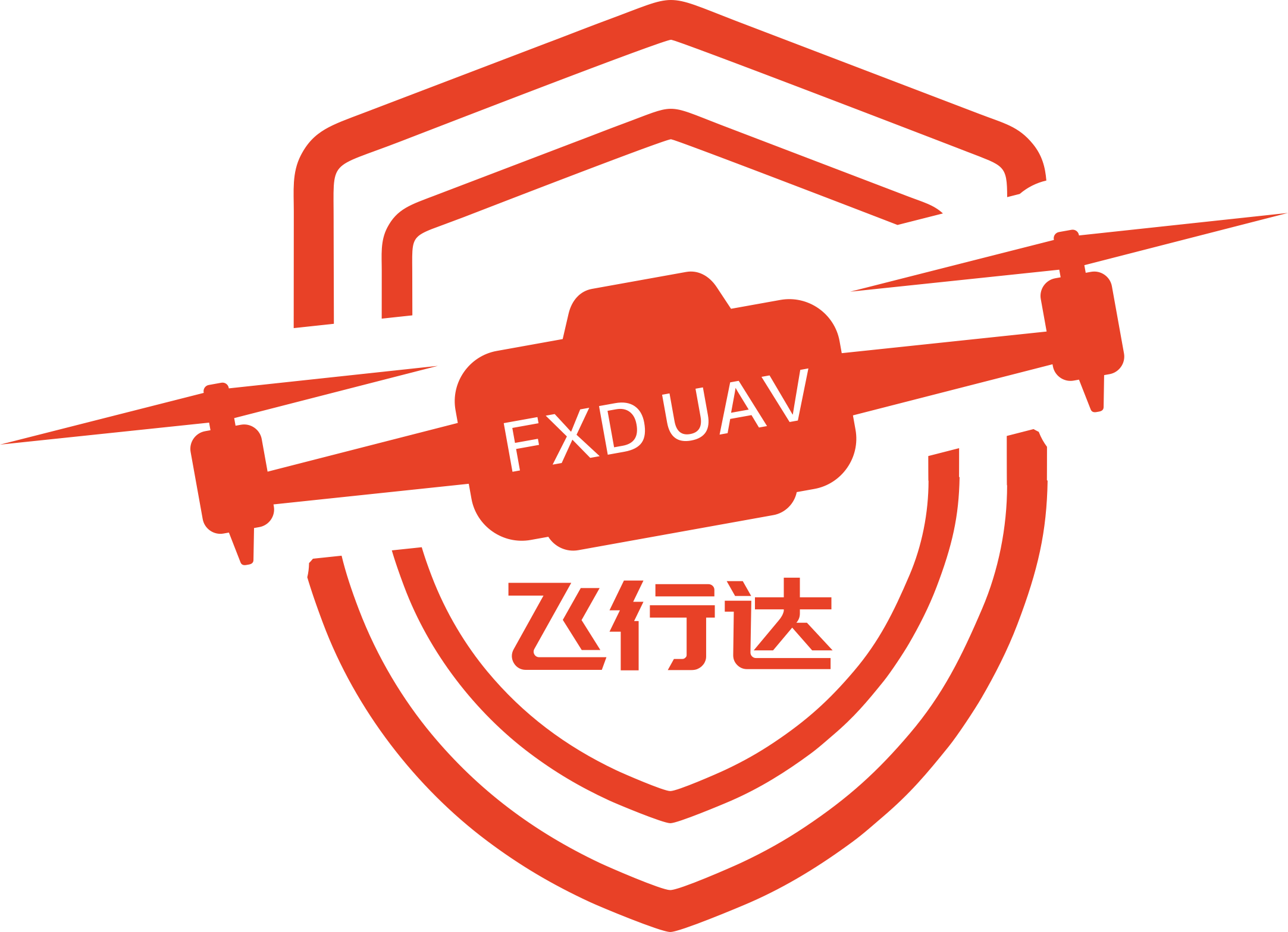 飞行达无人机服务LOGO
